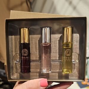 Versace Trio Fragrance Collection - Black, Clear, Yellow